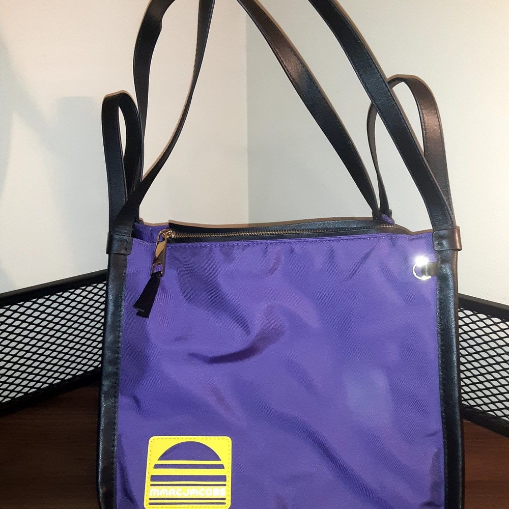 Purple Marc Jacob's shoulder bag